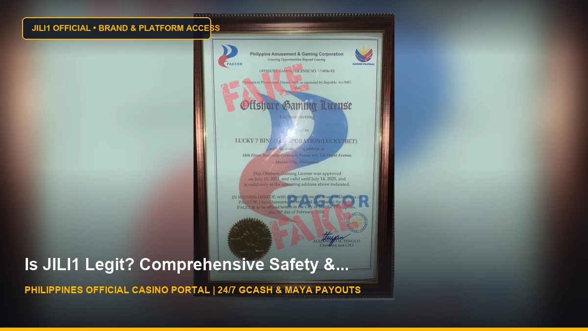 PAGCOR warns public anew against fraudulent gaming certifications - JILI1 Casino Philippines