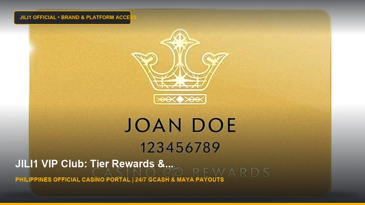 VIP Program - Casino Rewards - JILI1 Casino Philippines