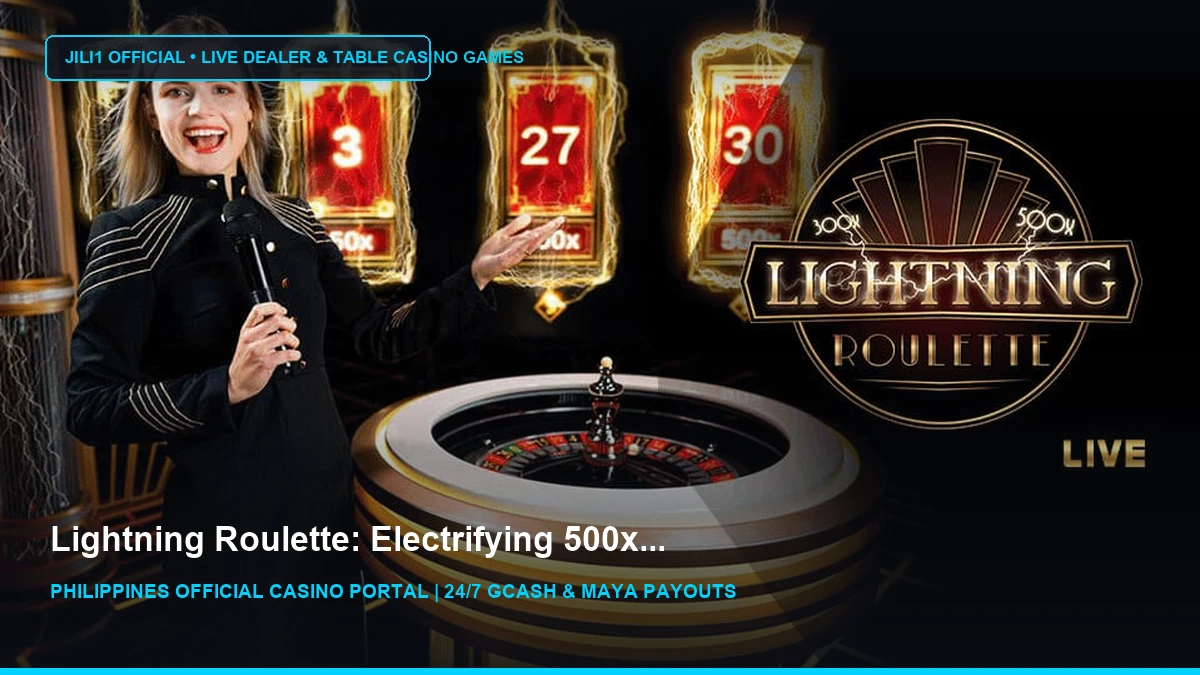 Play Lightning Roulette for Real Money - JILI1 Casino Philippines