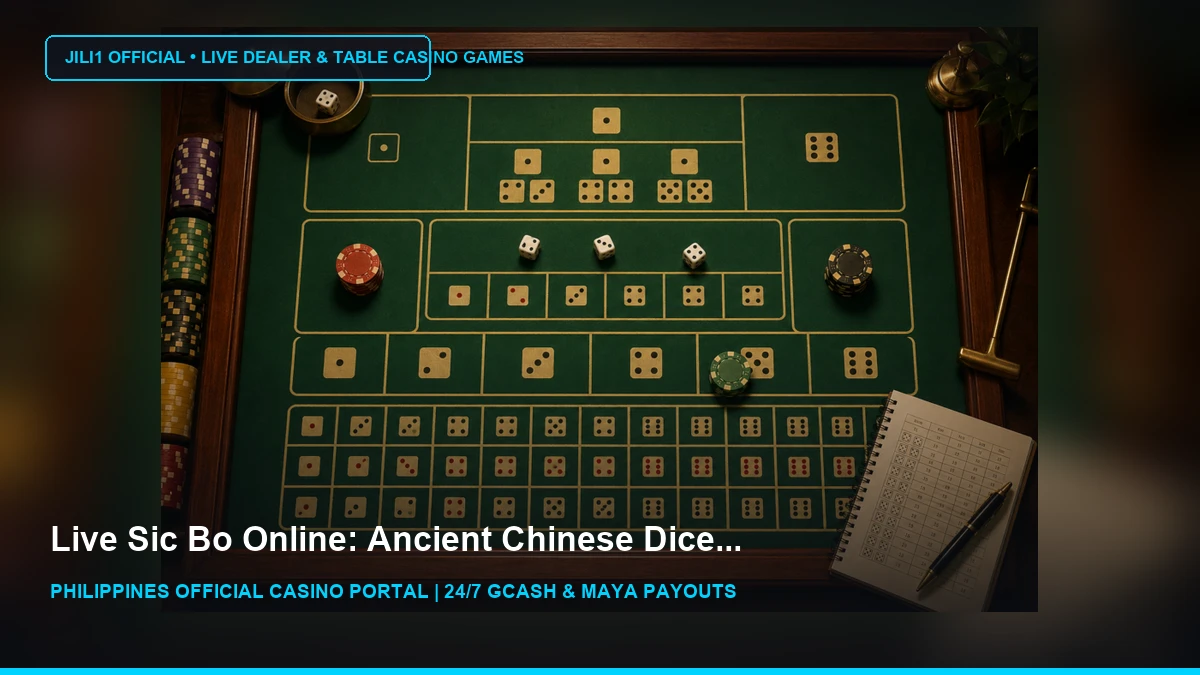 Sic Bo Strategy and Odds: Every Bet Ranked by House Edge - JILI1 Casino Philippines