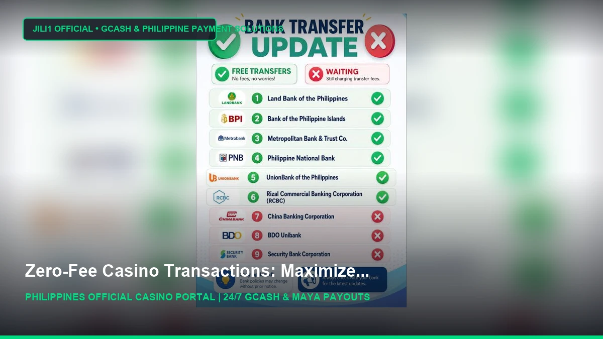 Your ultimate guide to FREE bank transfers is here! ✨ Updated this August!  We've refreshed our guide as more banks finalized their free fund transfer  rollout. Most traditional banks, digital banks, - JILI1 Casino Philippines