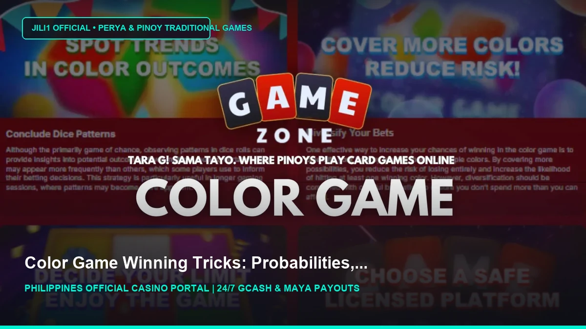 Online Color Game Philippines: Can Rules Beat Randomness? - JILI1 Casino Philippines